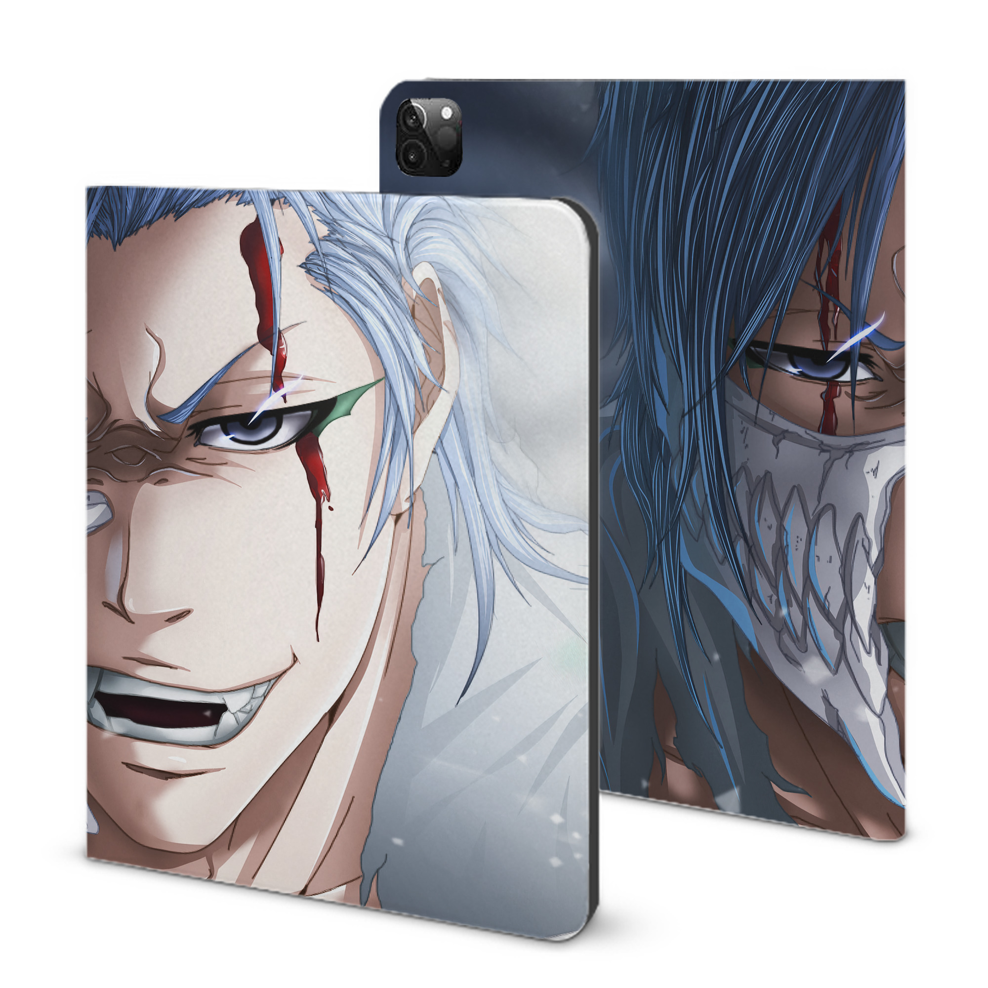 （画像用） ブリーチ BLEACH IPadケース ペンホルダー付き ブックスタイルデザイン